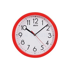  Red Wall Clock